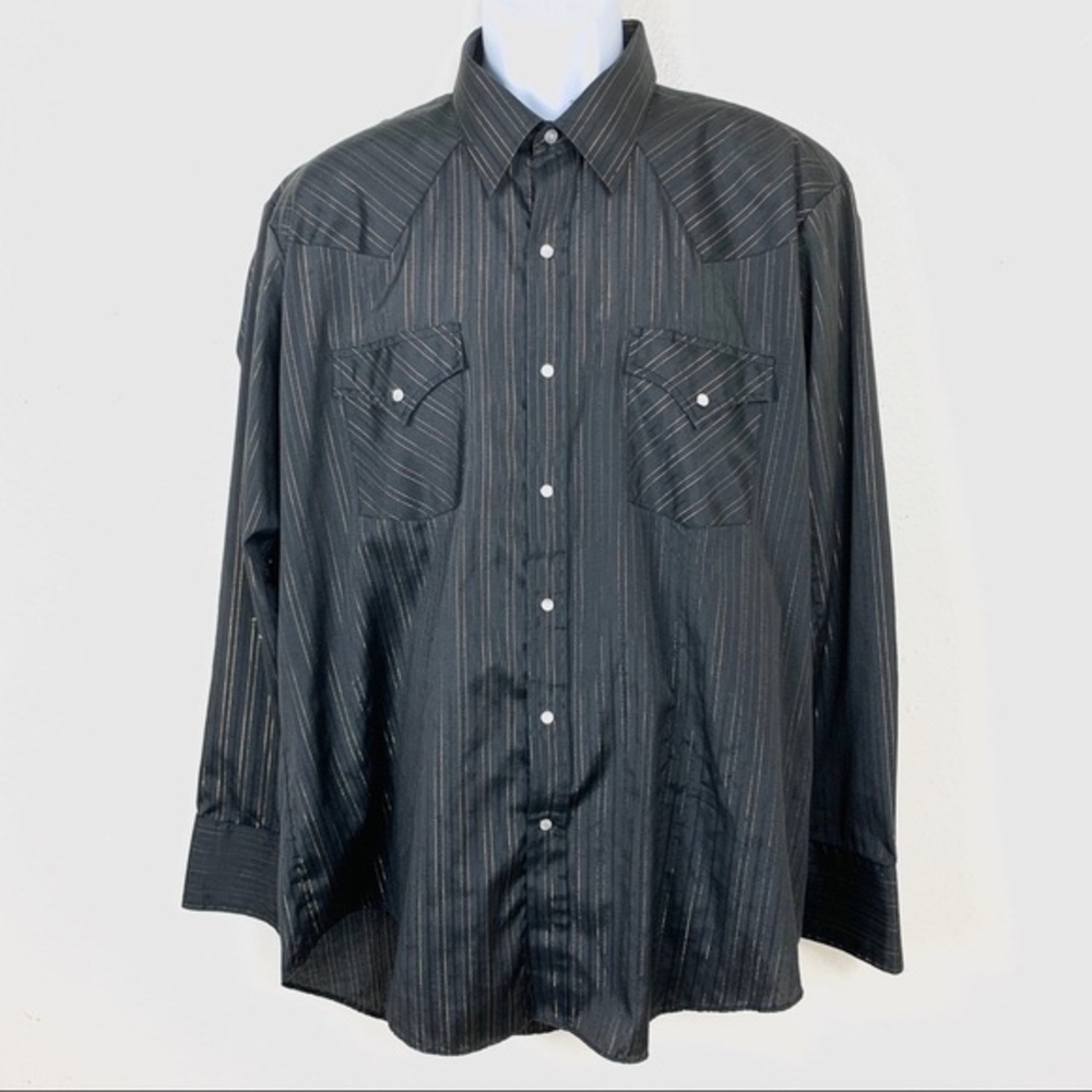 Ely cattleman Men’s shirt Buttons down black 17